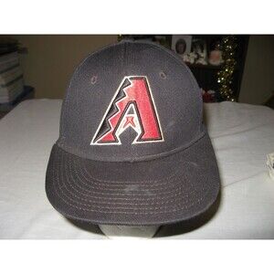 OC Sports Q3 ECO3 Black Arizona Diamondbacks Baseball Hat Cap Size S/M
